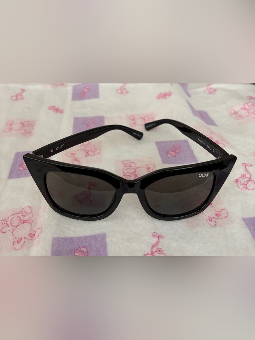 Quay Australia Black Women's Sunglasses with Dark Lenses